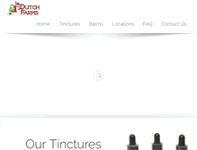 Tablet Screenshot of dutchfarmsorganics.com